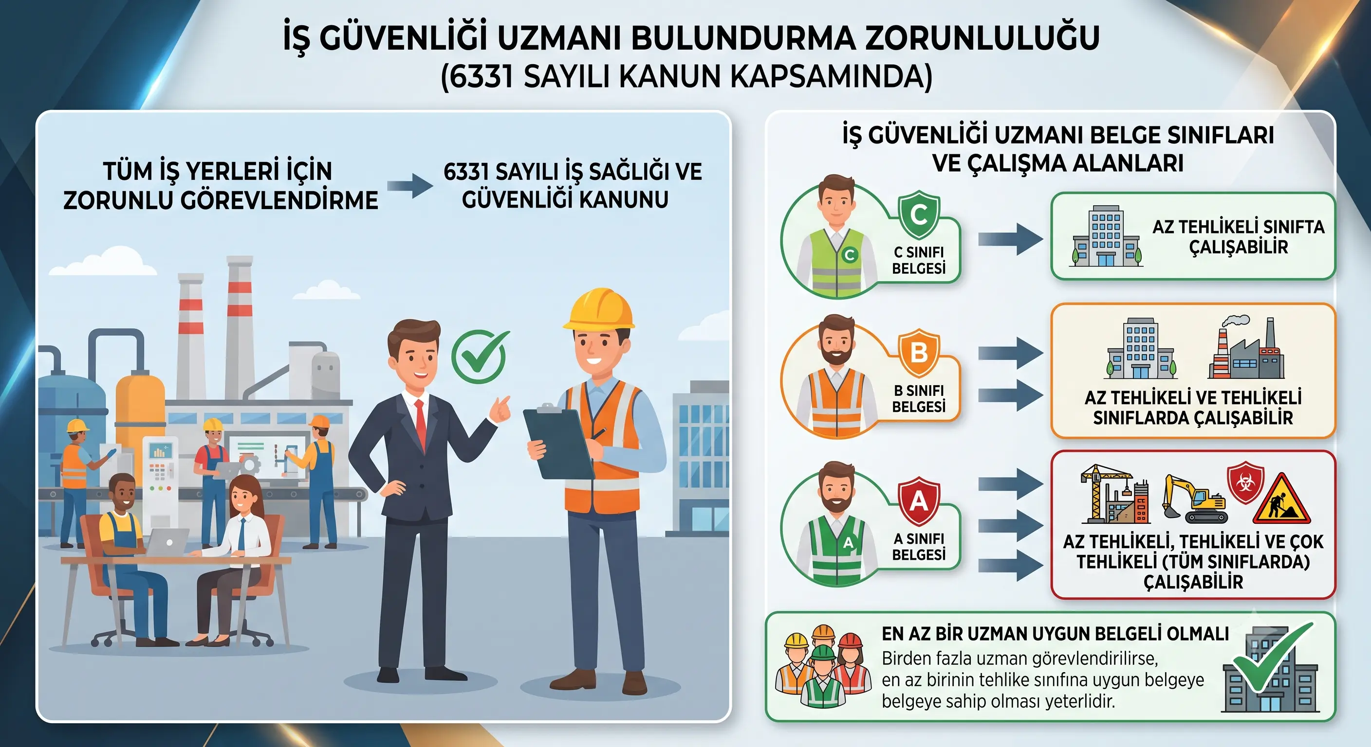 İş Güvenliği Uzmanı Bulundurma Zorunluluğu