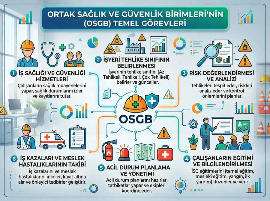 OSGB temel görevleri
